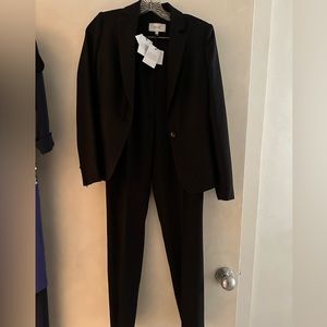 Reiss Simona Navy W/metallic Pant Suit Sz 2 NWT